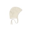 Babymutsje - Basic baby helmet tea stripe
